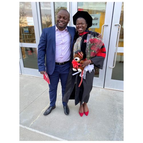 Dr. Nsengiyumva at Dr. Mware graduation